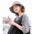 帽子 ハット 「撥水」UVポケッタブルハット レディース