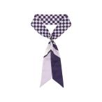 スカーフ バンダナ プリント リング付きスカーフ レディース