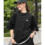 tシャツ 「セットアップ可」KELTY/ケルティ 別注 ワンポイントロゴ 4WAYストレッチ ドローコード ビッグシルエット半袖Tシャツ / UVカッ
