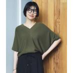 ニット セーター 「WEB限定|第三弾ニット」華奢見えドルマンVネックニット/492597 レディース