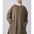 ダウンコート ダウンジャケット 「miffew/ ミフュー」COLLARLESS DOWN COAT レディース