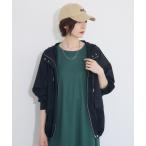 ブルゾン アウター Dignite Collier フーディZIPブルゾン レディース