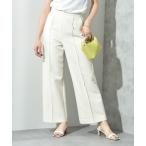 マルチサイズ パンツ ピンタックワ