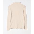 [URBAN RESEARCH] полоса рисунок длинный рукав вязаный FREE бежевый женский 