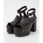 サンダル CHUNKY SOLE HEART SANDAL チャンキーソール ハート サンダル 厚底 レディース