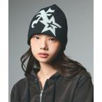 ニット帽 ニットキャップ XG STAR LOGO JACQUARD BEANIE レディース メンズ