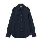 シャツ 「別注」GUY ROVER / ピンポイントオックスフォード ネイビー ウエスタンシャツ メンズ