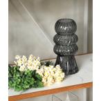 花瓶 「a.depeche/アデペシュ」フラワーベース 花瓶 teege flower vase 004 smoke