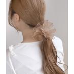 シュシュ シアープリーツシュシュ