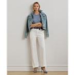 チノパン ストレッチ コットン チノ フレア パンツ レディース