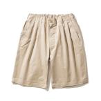ショッピングOUTDOOR パンツ UNFRM OUTDOOR STANDARD STRETCH CHINO CLOTH TWO TUCK WIDE HALF PANTS（ユニフ