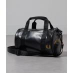 ショッピングフレッドペリー スポーツバッグ 「FRED PERRY」TONAL CLASSIC MINI BARREL BAG フレッドペリー ミニバレルバッグ ドラムバッグ L