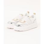 ショッピングスリッポン スリッポン ROMEY ミックスミディア スリッポン プラットフォーム スニーカー レディース