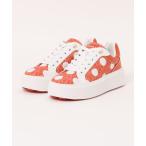 スニーカー ROMEY ポルカドット シグネチャー ロゴ プラットフォーム スニーカー レディース