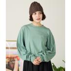 tシャツ Los Angeles Apparel/ロサンゼルスアパレル 6.5oz L/S Grmnt DyeCrewNeck 長袖Tシャツ レディー