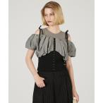 ブラウス シャツ フォルムオフショルブラウス / Form Off Shoulder Blouse レディース