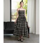 ワンピース check cami dress / チェックキャミドレス