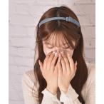 カチューシャ 「float」デニム リボン デザイン カチューシャ