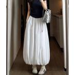 スカート バルーンロングスカート