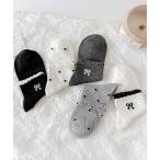  носки лента & точка рисунок носки 5 пар комплект Kids ребенок 