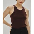 タンクトップ ノースリーブ Highgauge Knit Tanktop レディース