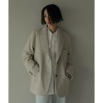 ショッピングTOKYO 「ETRE TOKYO」 テーラードジャケット S ベージュ レディース