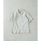 シャツ 60ローン花柄pt半袖シャツ メンズ