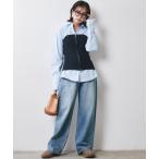 [CHIC STYLE] bare top LL темно-синий женский 