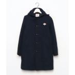 [DANTON] пальто с отложным воротником 36 темно-синий женский 