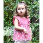 チュニック 「リンク」インド綿オーバーレースチュニック(キッズサイズ) キッズ 子供服 女の子