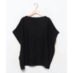 [rienda] вязаный пончо FREE черный женский 