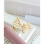  серьги Mini лента серьги [tiny tiny(ti колено ti колено )] женский 