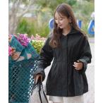 コート アウター UVカット フリル ラッシュガード パーカー le reve vaniller レディース