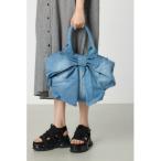 トートバッグ リボンデニムトート レディース