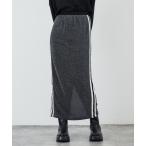 スカート サイド ライン ラメ タイ