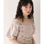 tシャツ ドロストカットTEE　498978 レディース