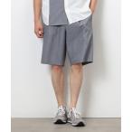 パンツ ウールライク ワンタックハーフパンツ メンズ