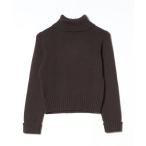 ショッピングBURBERRY 「BURBERRY」 ストライプ柄タートルネックニット S ブラウン レディース