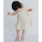 ワンピース 「b.+A」金子綾/スモッキング刺繍ワンピース キッズ 子供服 女の子