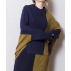 「OSMOSIS」 長袖ニット ONE 