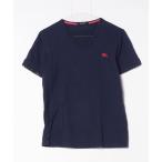 「BURBERRY BLACK LABEL」 半袖Tシャツ 1 ネイビー メンズ