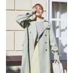 「archives」 トレンチコート MEDIUM ミント レディース