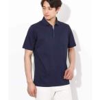 tシャツ 「接触冷感/ＵＶカット」シルケットスムースポロシャツ メンズ