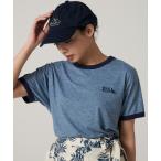 tシャツ リンガー 半袖 Tシャツ レディース