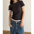 tシャツ El mar レイヤードTシャツ レディース