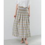 スカート 「ANNA LUNA」リバーシブル で楽しめる ギンガムチェック スカート