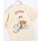 tシャツ HOUSTON ヒューストン スーベニア 半袖 ポケットTシャツ 虎 龍 和柄 メンズ レディース