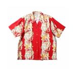 シャツ 「HOUSTON ヒューストン」DRAGON TIGER RAYON ALOHA SHIRT 龍虎 レーヨン アロハシャツ / 開襟シャツ メ