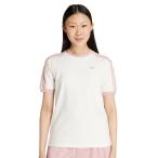 tシャツ adidas RUFFLE 3S TEE / アディダス ラッフル スリーストライプス 半袖Tシャツ レディース