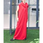 ワンピース CUT DRESS with SCARF:ワンピース